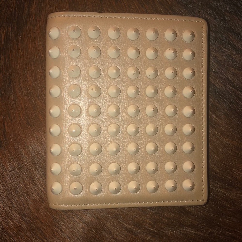 Authentic Christian Loubuotin Paros Bifold Wallet